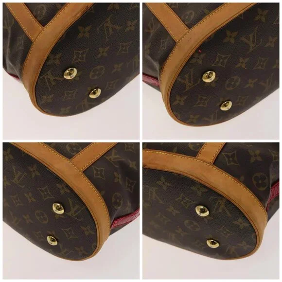 LOUIS VUITTON Monogram Ruby Neo Bucket Tote Bag Red M95613 LV Auth 139320 - Picture 16 of 16